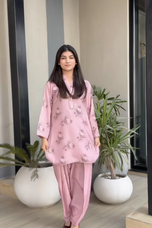 Embroidered Designer Kurta Set for Women