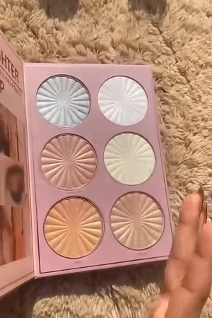 glitter eye makeup palette for women